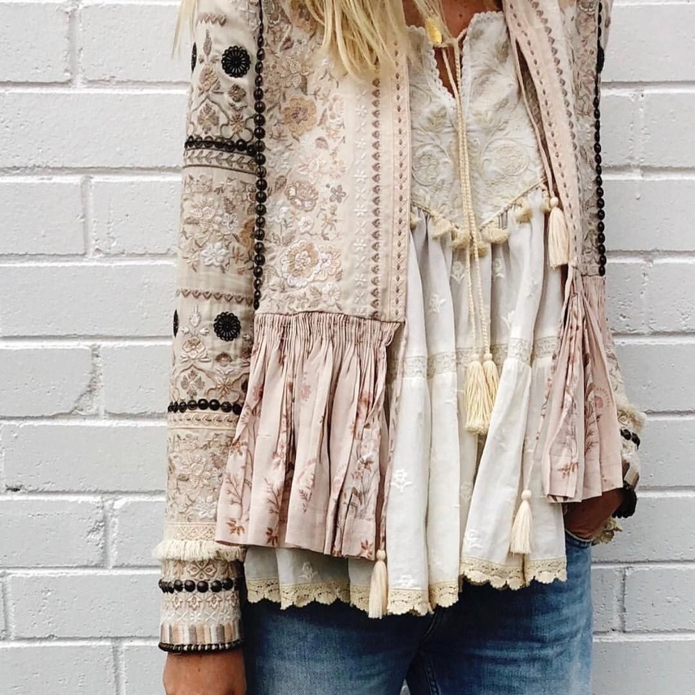 ISO Spell Arabian Jewel Jacket size L